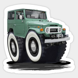 1973 Toyota Land Cruiser FJ40 Sticker